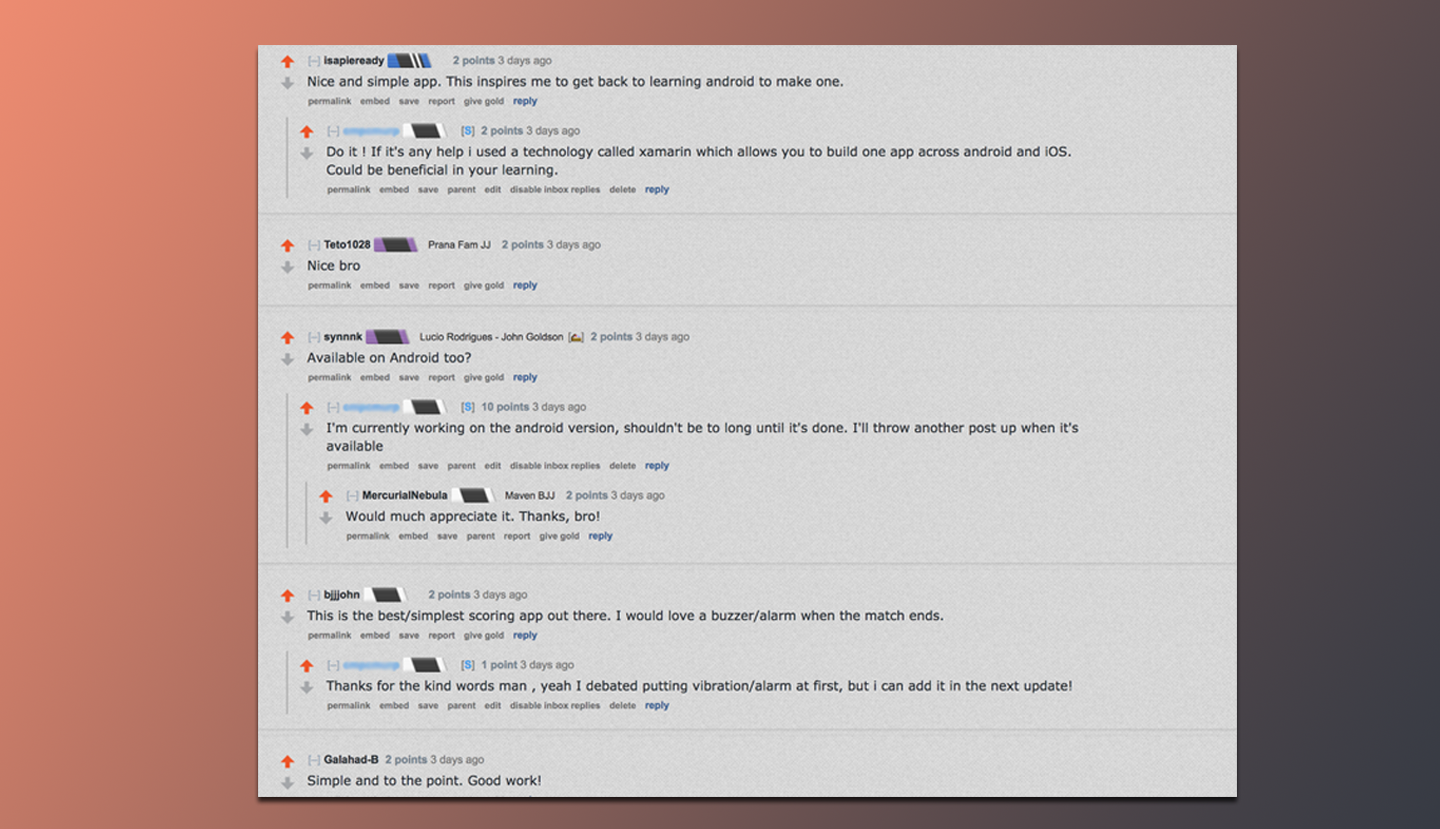 BJJ Score screenshot 2